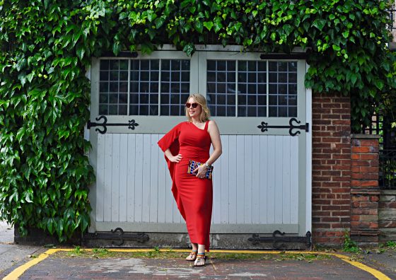 Red JD Williams Occasion Dress